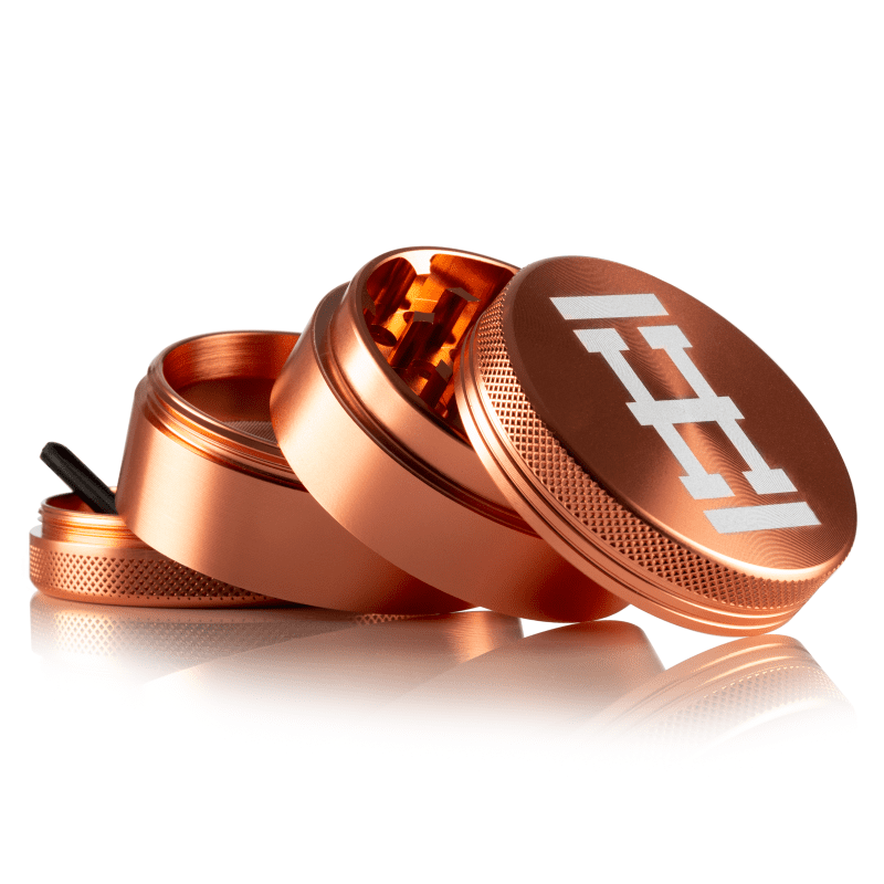 HMP Grinder Large RoseGold Open